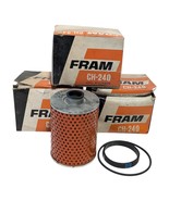Vintage NOS Fram CH-240 Canister Oil Filters x3 Lot - $54.52 CAD