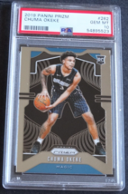 2019 Panini Prizm #262 Chuma Okeke Orlando Magic Basketball Card PSA 10 Gem Mint - £11.27 GBP