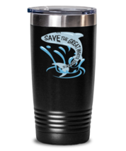 Save The Great White Sharks Marine Conservation Tumbler  - £26.14 GBP