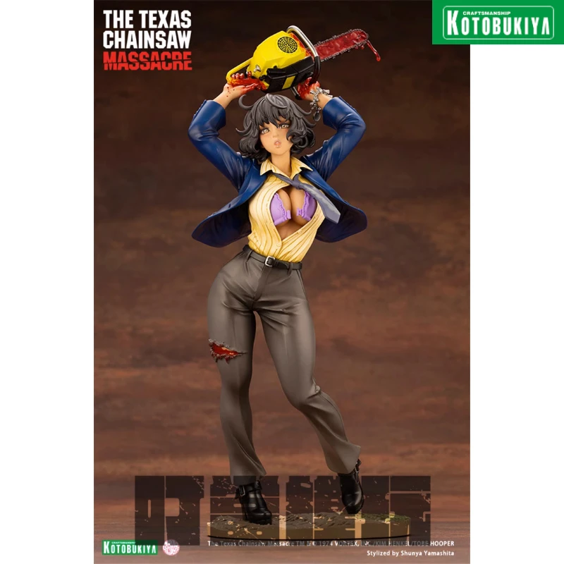 1/7 Original Kotobukiya BISHOUJO STATUE The Texas Chainsaw Massacre Suit... - $339.26