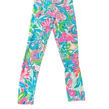 Lilly Pulitzer Colorful Floral Print Leggings Mini Weekender Girls 10/12... - $46.00 CAD