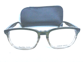 New Giorgio Armani  GA 936 9DQ 53mm Green Brown Ombre Men&#39;s Eyeglasses F... - £117.46 GBP
