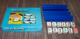 Vintage 1979 RACK RUMMY Tile Card Game 1970&#39;s Whitman Complete - £15.64 GBP