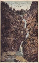 Seven Falls Running Cheyenne Canon Colorado CO Forestry 1922 Pueblo Postcard D51 - £2.33 GBP