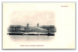 Greenwich Royal Naval College Vignette London England UK UNP UDB Postcard C19 - £3.88 GBP