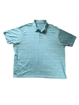Architect Performance Polo Golf Shirt Men&#39;s 4XL Short Sleeve Sea Foam Green - £10.95 GBP