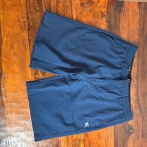 Hurley Mens Hybrid Walk Shorts Navy Blue Quick Dry Boardshorts Size 32 - $37.62