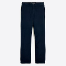 NWT Mens Size 38 38x32 J. Crew Navy Blue Straight Fit Flex Chino Pants NEW - $29.39