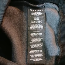 Natori Women's Black & Gray Long Sleeve Pocket Pullover Sweater Size Medium image 5