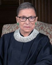 Ruth Bader Ginsburg Supreme Court Justice Notorious RBG in black robe 8x10 photo - £7.79 GBP
