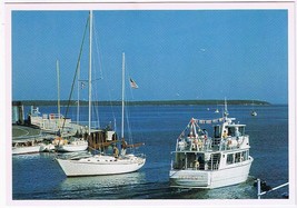 Postcard Power &amp; Sail Port Of Tobermory Ontario - $4.94