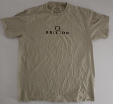 Brixton Logo Shirt Size L - $16.83