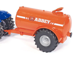 New Holland T7070 Tractor Blue w Abbey Single Axle Vacuum Tanker Orange ... - £33.22 GBP
