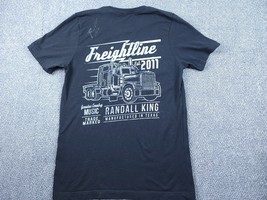 Freightline Randal King Shirt Men's Medium Country Music Band Tee Signed 2011 - $24.72