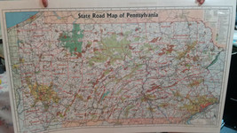 Pennsylvania State Highway Laminated Wall Map (F) - $46.53