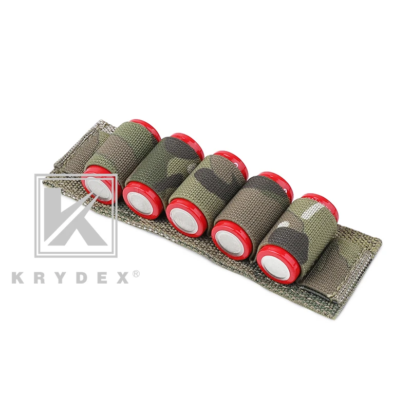 Sporting KRYDEX For Chemlight Battery Elastic Storage Holder 5 Holes Shot Shell  - £31.45 GBP