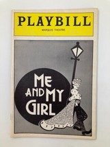 1987 Playbill Marquis Theatre George S. Irving, Jim Dale in Me and My Gi... - £11.17 GBP