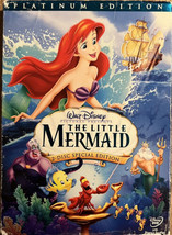 The Little Mermaid (DVD, 2006, 2-Disc Set, Platinum Edition) - £8.32 GBP