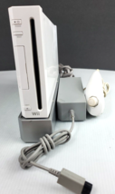 Nintendo Wii Gaming Console Cords Base Controller White Manuals - £47.07 GBP