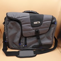 FUL Laptop Messenger Bag CarryOn Luggage Travel Shoulder Tote Gray Black - £24.77 GBP