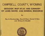 Geologic Map: Campbell County, Wyoming - £11.70 GBP