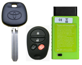 New TOYOTA 2010-2015 G Chip Key + 4 Button Remote GQ43VT20T Programmer - £29.24 GBP