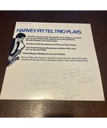 SIGNED Harvey Pittel Trio Plays LP Crystal S 157 Classical Jazz Piano Ce... - £22.41 GBP