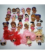 Lot of 20 LOL Surprise! 3&quot; Dolls Plus 2 Heads MGA Lil Sisters Glitter - £27.90 GBP