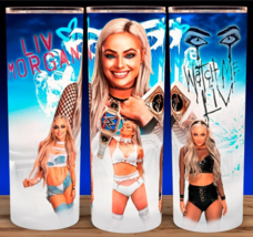 Liv Wrestling Morgan Cup Mug Tumbler 20oz - £15.47 GBP