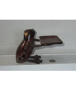 Toad/Frog Holdind A Tray Brass Figure W/Copper Toned Finished Figure; Un... - $699.47 MXN