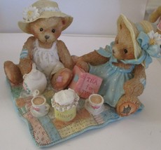 Cherished Teddies Freda &amp; Tina 1992 P. Hillman Our Friendship Is A Perfect Blend - £8.73 GBP