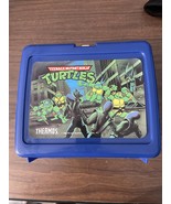TEENAGE MUTANT NINJA TURTLES LUNCHBOX With Thermos Very Clean - $1,391.96 MXN