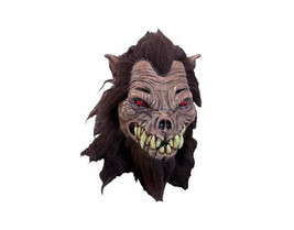 Hound 26680 Werewolf Full Head Costume Latex Mask Cosplay Adult One Size - £39.56 GBP