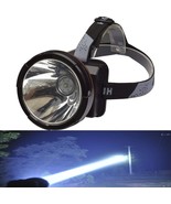 Super Bright Headlamp Rechargeable LED Spotlight with Battery Powered He... - $83.20 CAD
