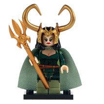 Lady Loki - Marvel Universe Thor theme Minifgure Gift Building Toy New - £2.47 GBP