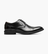 Stacy Adams Bailey Cap Toe Oxford Rich Leather Shoes Black 25750-001 image 3