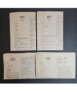Vintage Titan Needlecorp Lot Of 4 Felt Ornament Patterns 228 465 466 467... - $68.98 CAD
