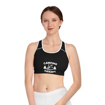 Stylish and Supportive Sports Bra: Custom All-Over-Print &amp; Compression Fit - £31.59 GBP+