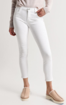 J BRAND Damen Jeans Schlank Elegant Zwanglos Solide Weiß Größe 24W JB001890 - £62.99 GBP