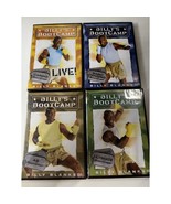 Lot Of 4 Billy&#39;s Bootcamp Workout DVDs Billy Blanks (3 Of 4 New, Sealed) - $187.67 MXN