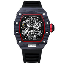 Full Automatic Mechanical Luminous Tape Richard Barrel Men&#39;s Watch  - $57.00