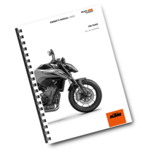 KTM 2022 - 790 DUKE - OWNERS MANUAL USER GUIDE - $49.00