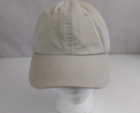 Solid Cream/Beige Unisex Adjustable Baseball Cap - $218.60 MXN
