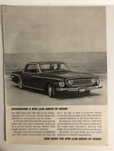 1962 Dodge Dart 440 Vintage Print Ad Advertisement pa12 - £6.31 GBP