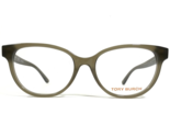 Tory Burch Brille Rahmen TY 2071 1354 Olivgrün Cat Eye Voll Felge 51-16-135 - $74.22