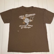 Vtg Style Distressed Abe Froman Sausage King Of Chicago Ferris Bueller T... - £9.73 GBP
