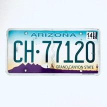 2014 United States Arizona Grand Canyon State Passenger License Plate CH-77120 - £12.97 GBP