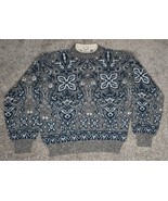 Vintage Wool Sweater Adult Large Italian Knitted Winter Sears Roebuck Fa... - £19.97 GBP