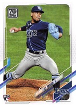 2021 Topps #US211 Luis Patino RC Rookie Card Tampa Bay Rays ⚾ - £0.69 GBP