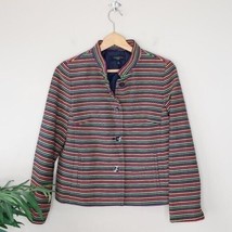 Talbots | Petite Colorful Striped Jacket, womens size 8P - £26.65 GBP